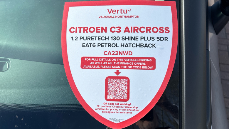 Citroen C3 Aircross 1.2 PureTech 130 Shine Plus 5dr EAT6 Petrol Hatchback
